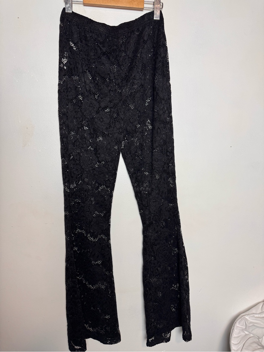 Brand new Black lace pants Size-Small